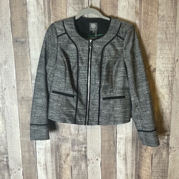 Vince Camuto Zip Front Blazer - Picture 1 of 6